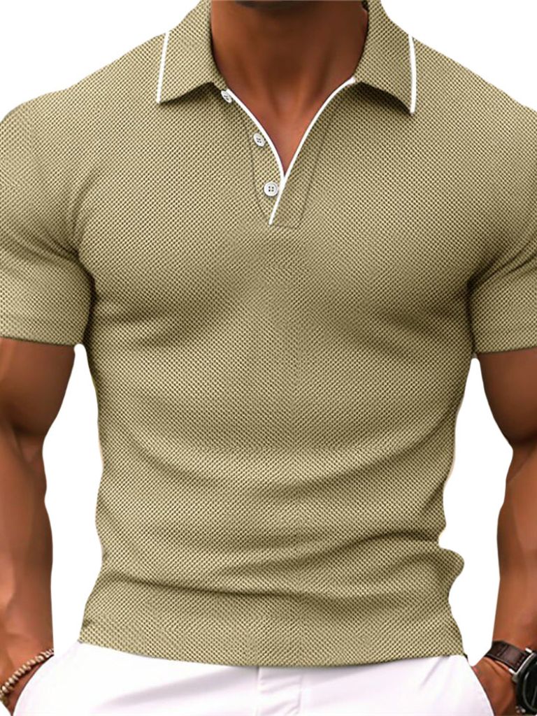 Volt Blue Polo Shirt – Cross & Crown - Cross & Crown