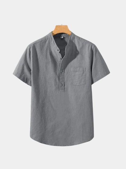 White Wellspring Linen Shirt – Cross & Crown - Cross & Crown