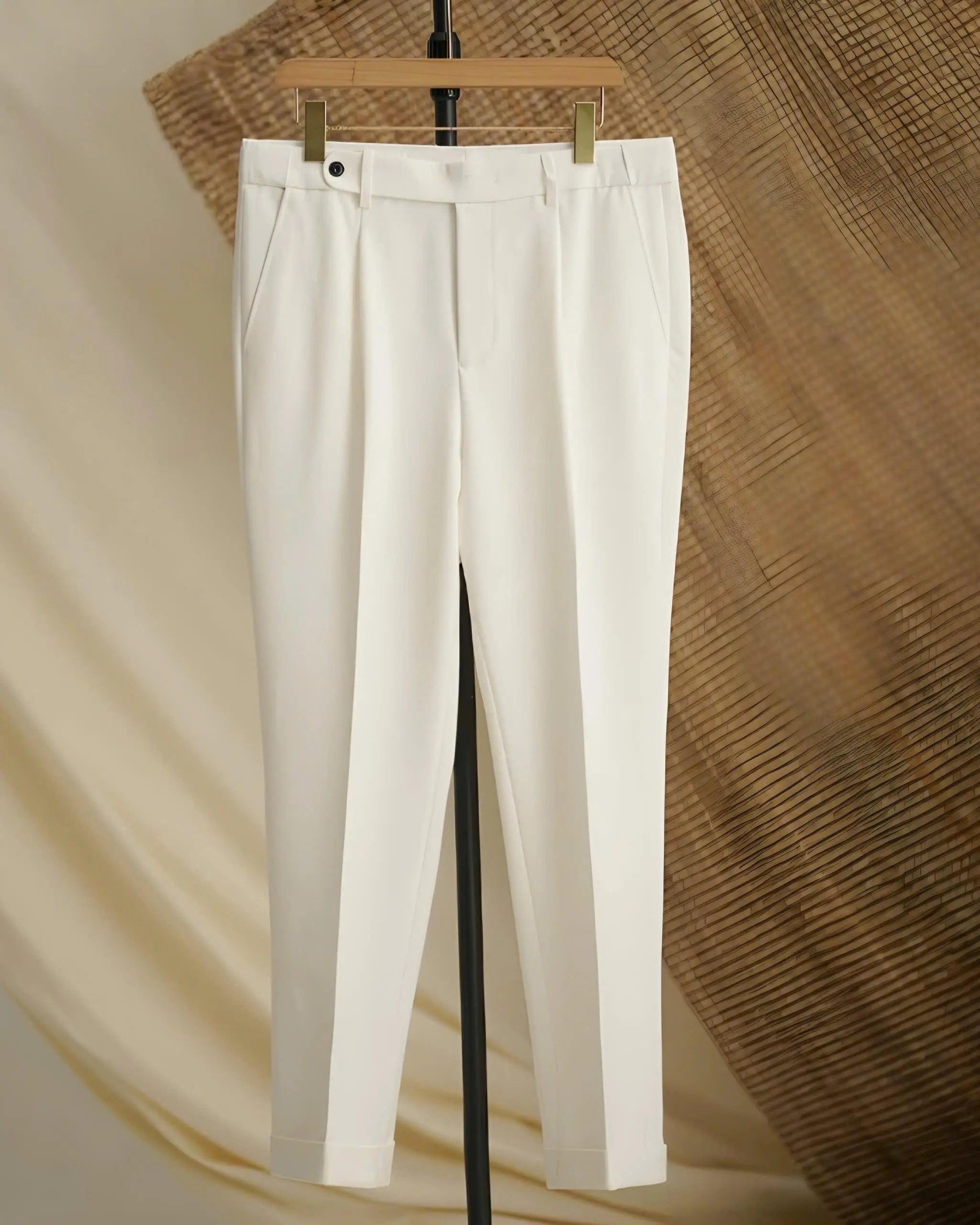 Premium Classic Elastic Trousers - Cross & Crown Cross & Crown